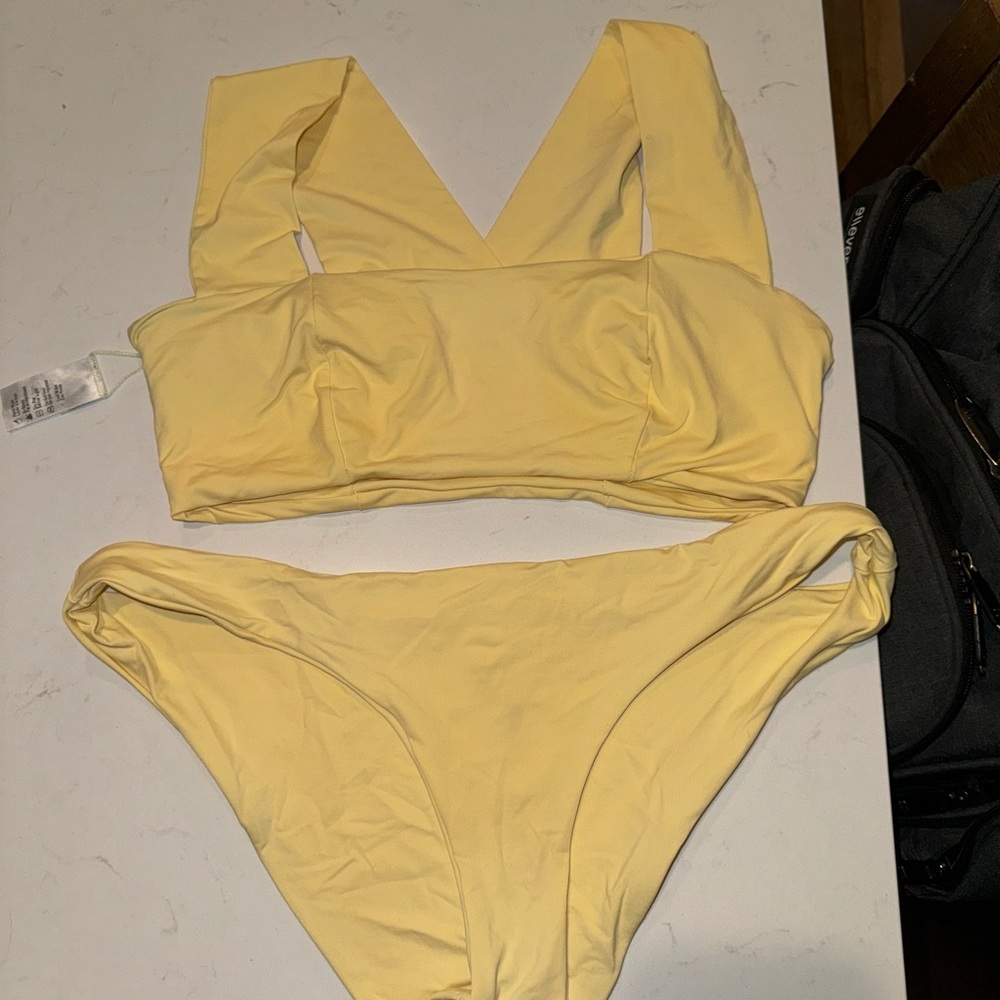 Yellow Bikini Set